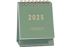 Mini Desk Calendar 2022: Stay Organized with July 2024 to Dec 2025 Calendar