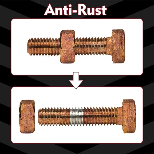 Miniatura 3 de Armario de rosca de alta resistencia 271, tuercas de bloqueo y sellado, pernos, sujetadores y metales, retenedor de rosca rojo contra pérdida y