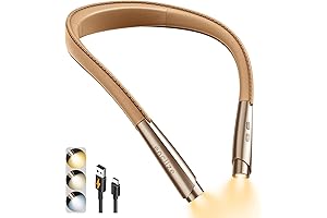 Convenient Reading Light Around Your Neck for Nighttime Readers