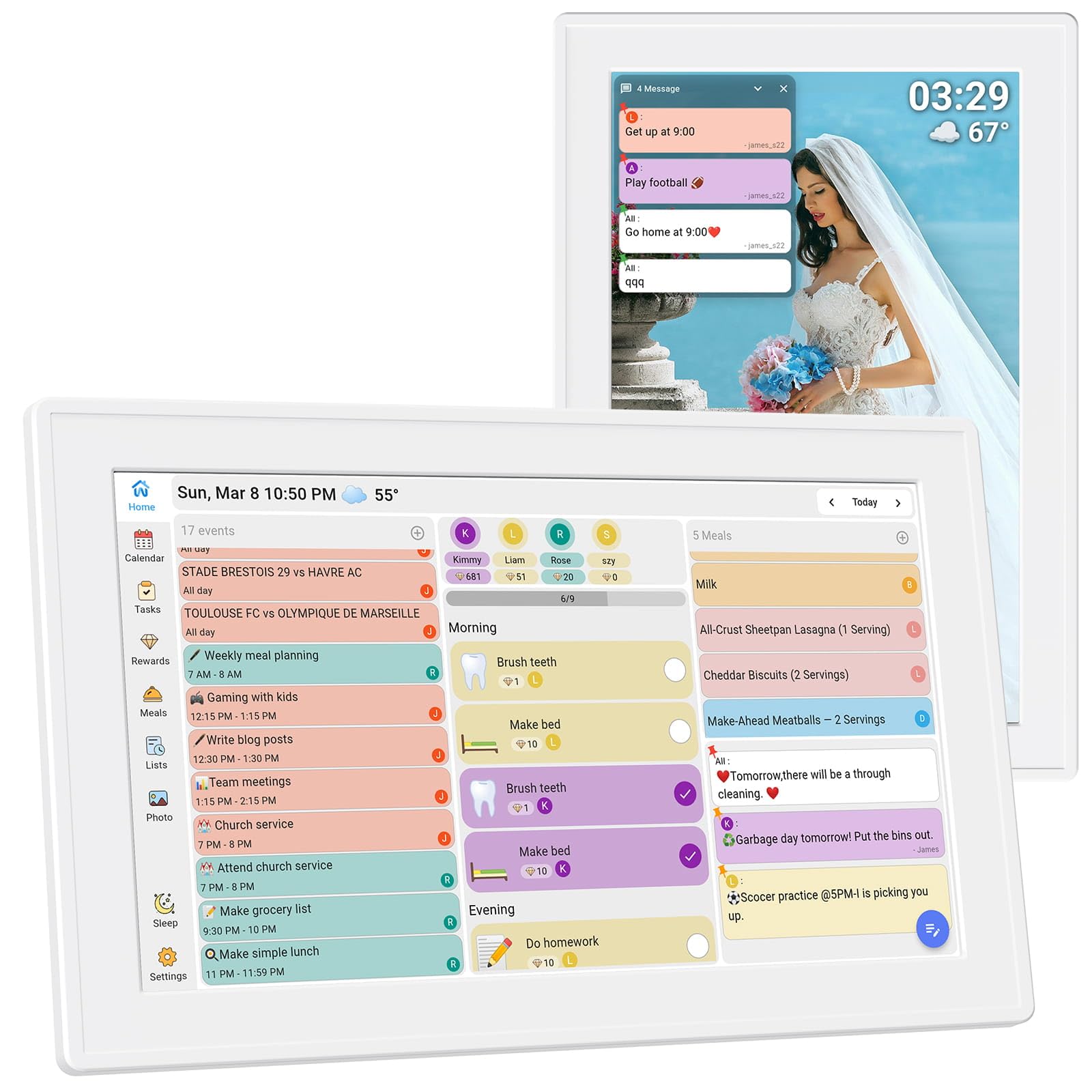 7 Best At Home Digital Calendar | Sync Your Lives Screen