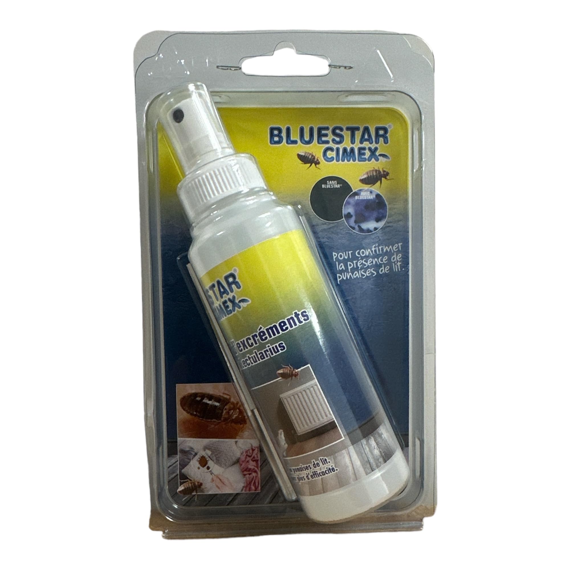 Révélateur de présence de punaises de lit Bluestar anti punaise traitement
