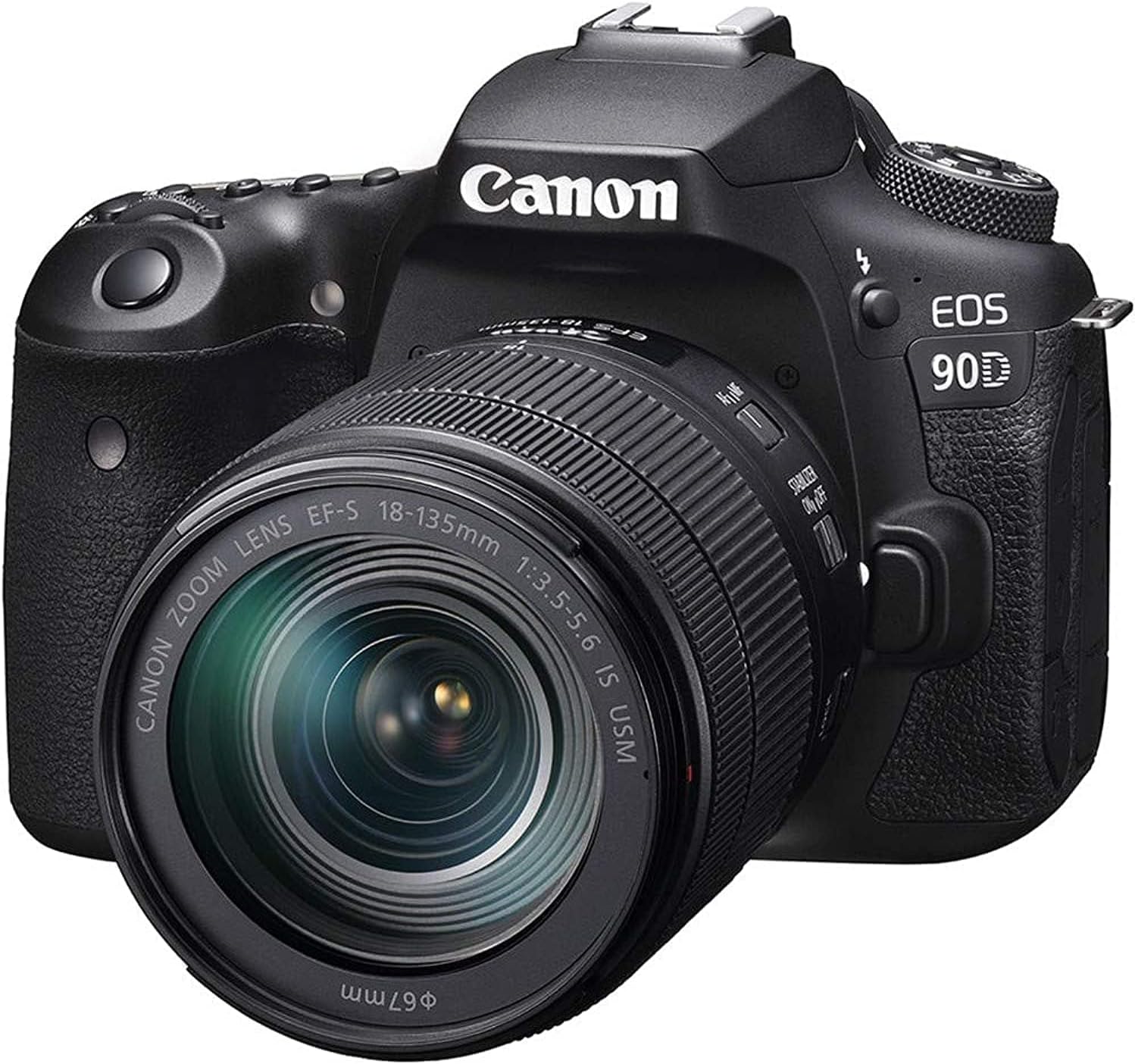 Canon90D Digital SLR Camera with 18-135 IS USM Lens - Black,