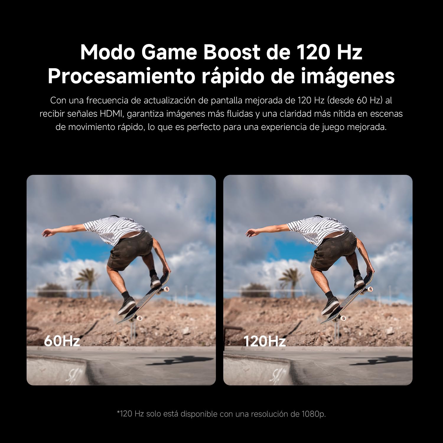 XIAOMI TV F 65, 65 Pulgadas (165 cm), 4K UHD, Smart TV, Fire OS8, Control por Voz Alexa, HDR10, MEMC, Modo Game Boost 120Hz,2GB+32GB, Compatible con Apple AirPlay — view 6