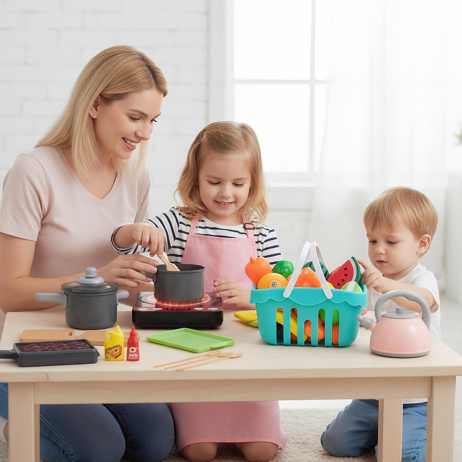 Cucina Per Di Ruolo E Simulazione Set Di Cucina Giocattolo Per Bambini Da | Giocattoli Da Cucina Per Ragazzi per Asilo Scuola Materna di Ruolo Casa Classe Viaggio Festa