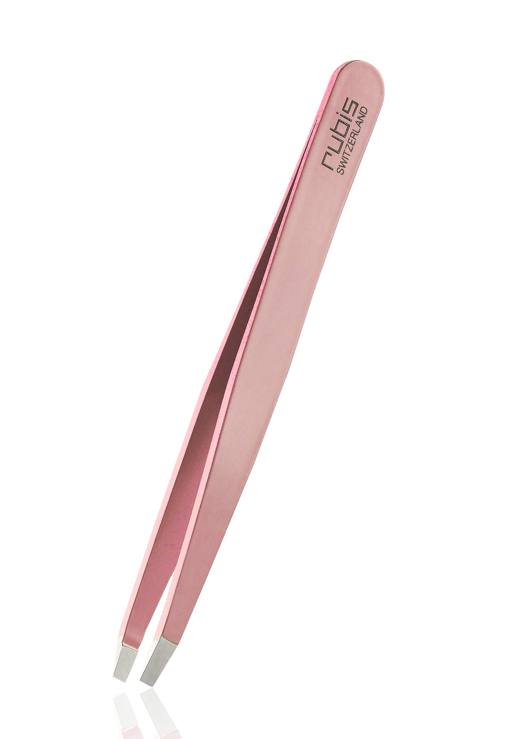 Pinzas para depilar Switzerland – Pinzas de depilar para cejas – mordazas rectas – pinzas elite – rosa