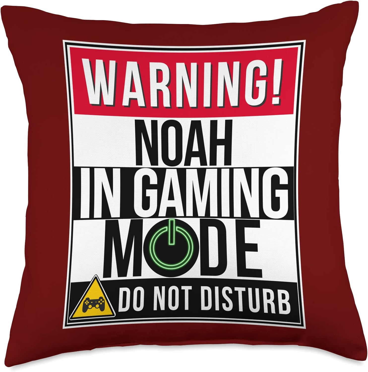 Noah Name Throw Pillow