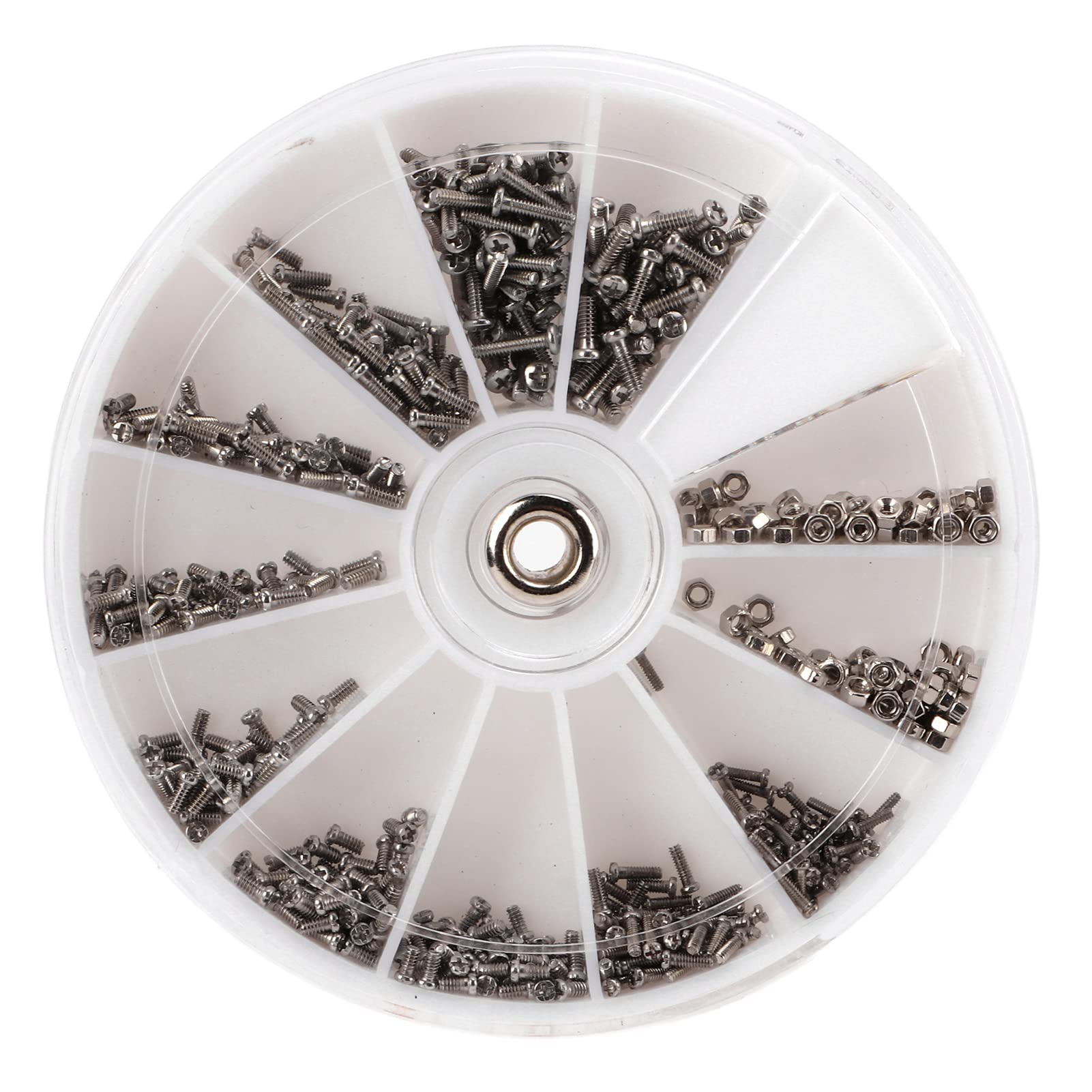 Stainless Steel Screws Nuts Repair Kit Sunglasses Watches Cell Phones Clocks Screwdriver Set Travel Case