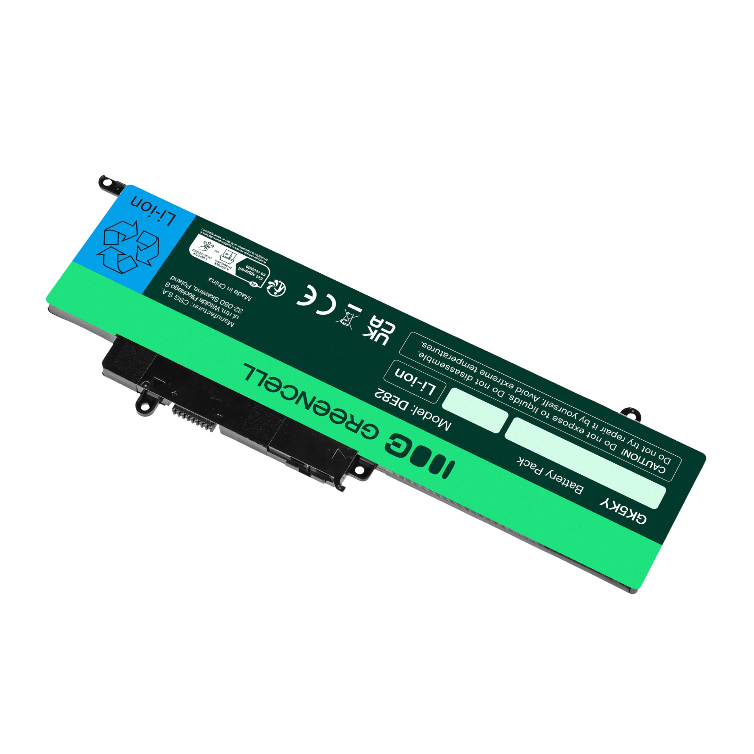 GREEN CELL BATERÍA PARA DELL INSPIRON 11 3147 3148 3152 3153 13 7347 7348 7352/11,1V 3500MAH