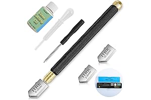 Upgraded Glass Cutter for Thick Glass: Precise Cuts from 2mm to 20mm