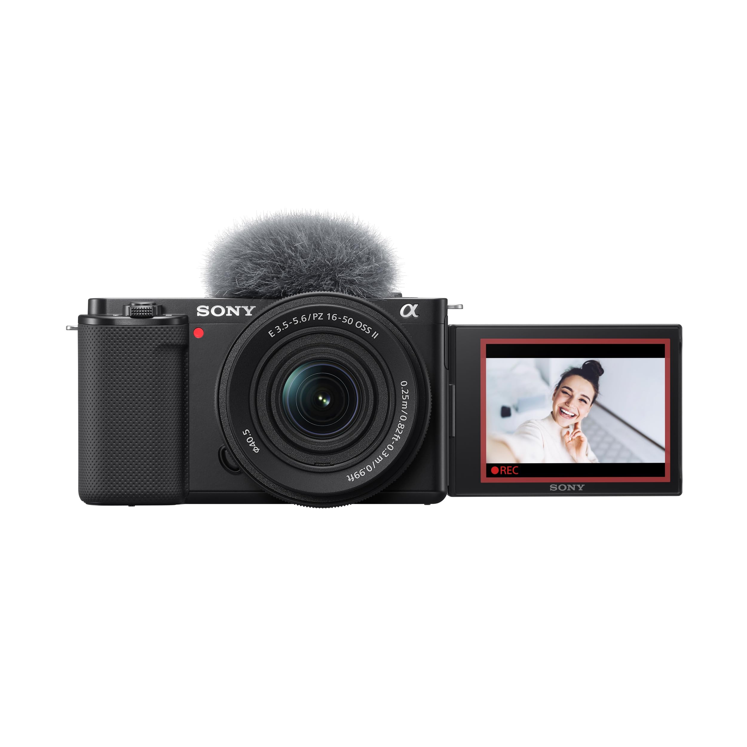 Sony Alpha ZV-E10K (Previously ZV-E10L) with Upgraded SELP1650 (Ver 2) Power Zoom Lens | 24.2 MP Interchangeable-Lens Mirrorless vlog Camera, Made for Creators |APS-C Sensor 4K Movie Recording-White