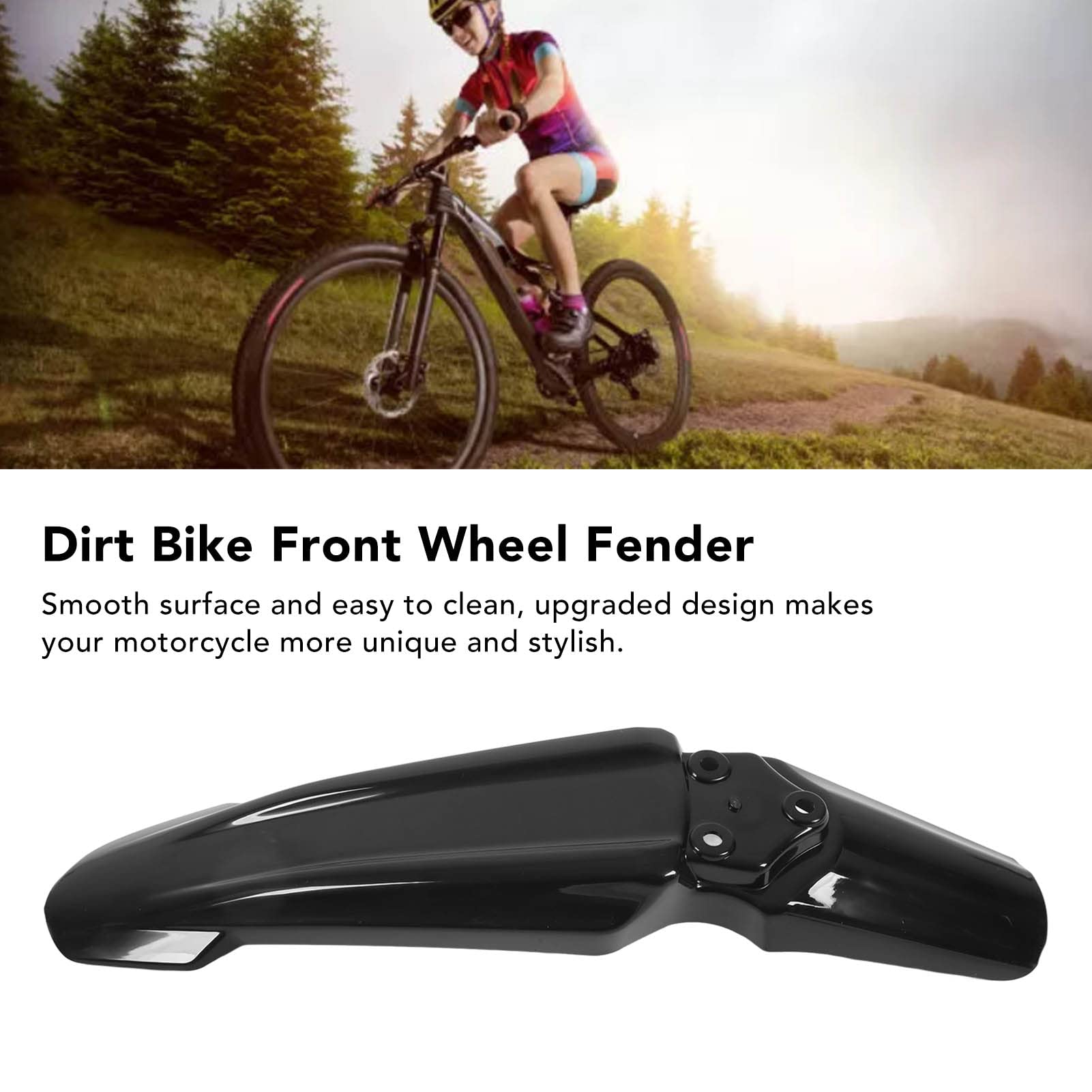 Dirt Bike Front Fender, Motorrad Front Mud Guard for Sur Ron Light Bee X, Dirt Bike Front Mudguard Replacement for Sur Ron S X260 X160 Electric Bike