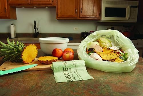 Miniatura 14 de Stout e2430e8513galones 24" x 30" Heavy Duty biodegradables bolsas de basura, 45bolsas por caja, astm6400, verde, fabricado en Estados Unidos por