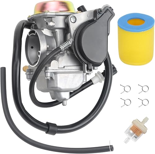 Carburador Eiger 400 compatible con Suzuki LT-F400 Eiger 2x4 2002-2007, LT-F400F Eiger 4x4 2002-2007, repuesto # 13200-38FCV