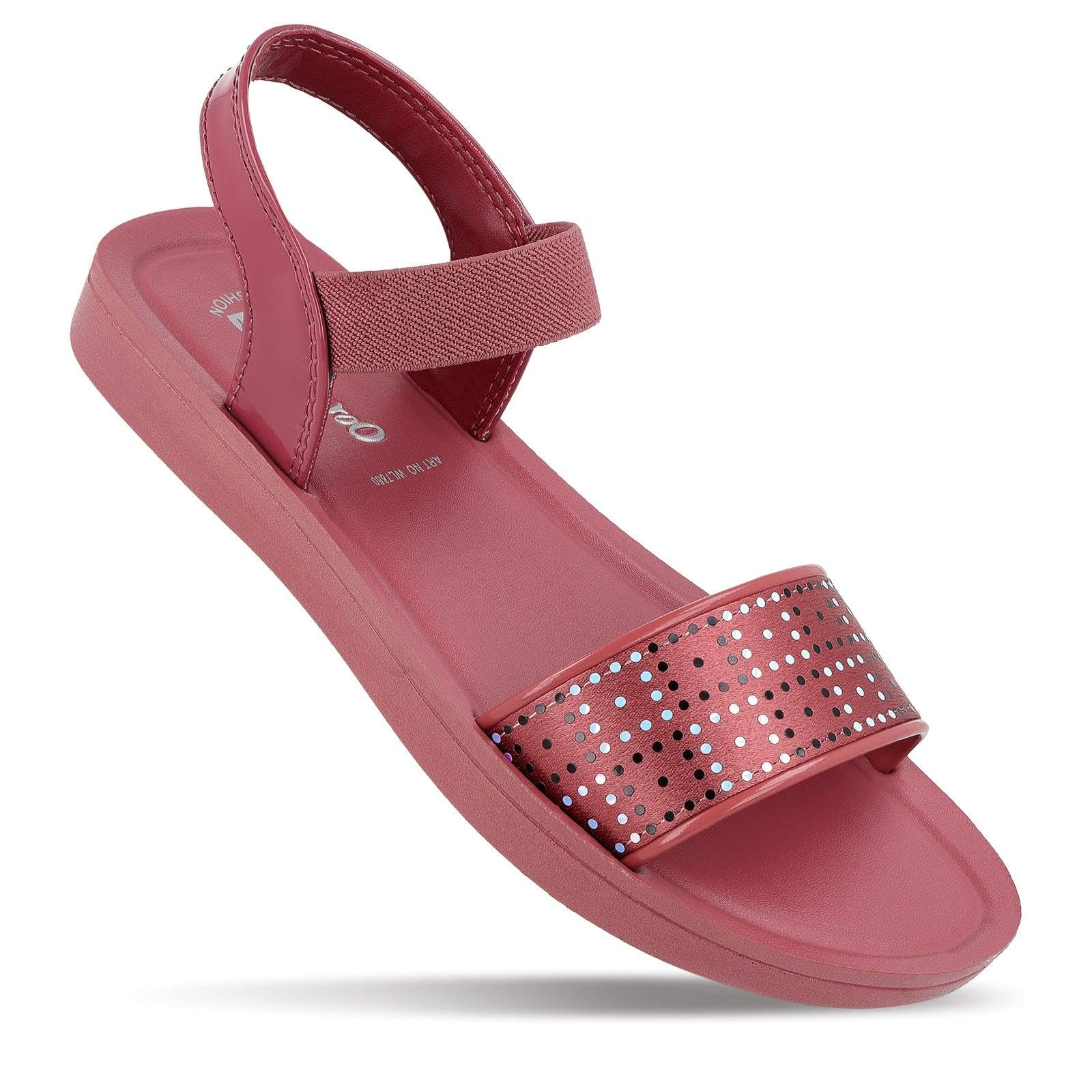 WALKAROO Sandals For Womens|Light Weight and Comfortable|Stylish and Soft Cushion|WL7880 - Fig (B0D875MRXT) Amazon Price History, Amazon Price Tracker