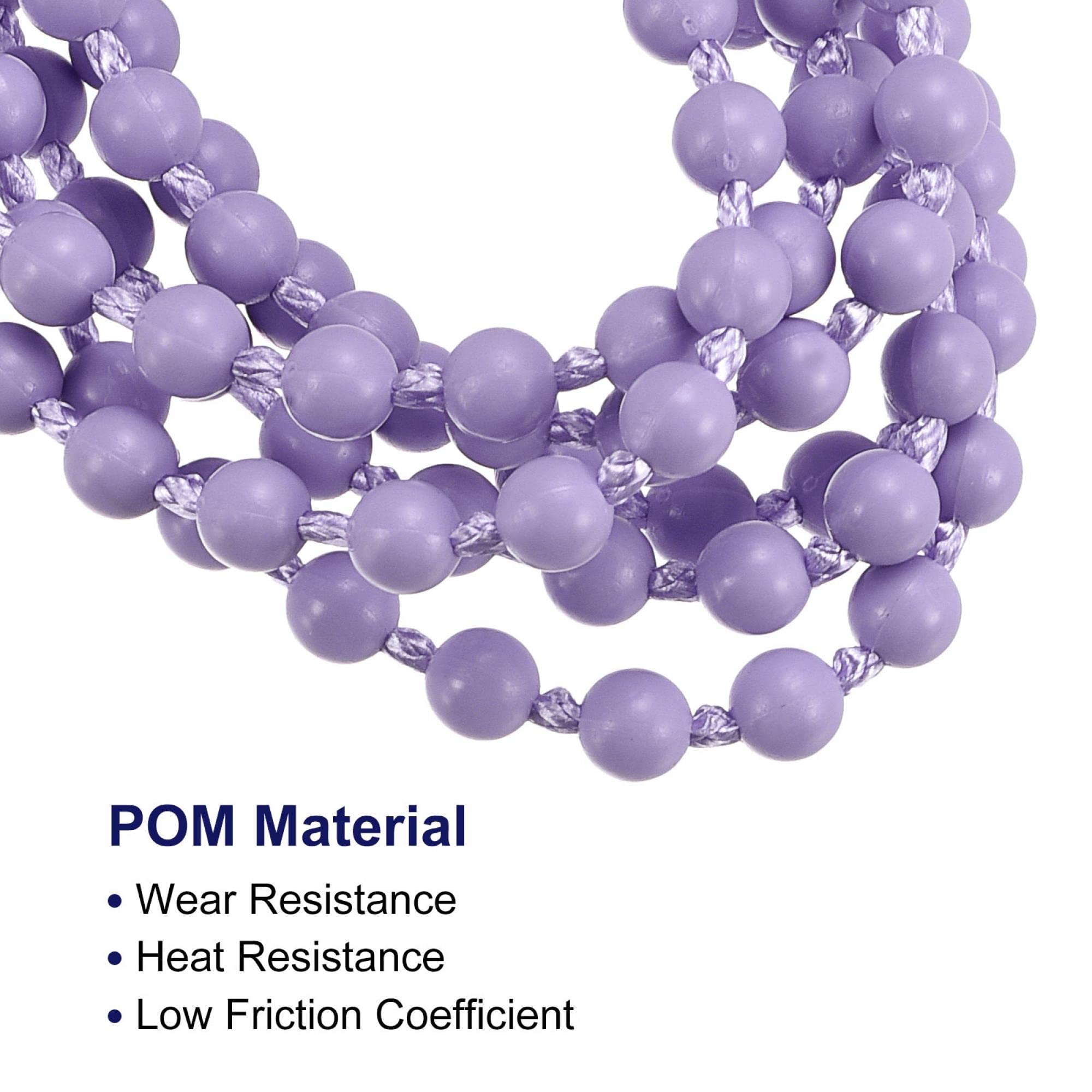 Amazon｜uxcell ブラインドビーズチェーンコード ローマブラインド 縦