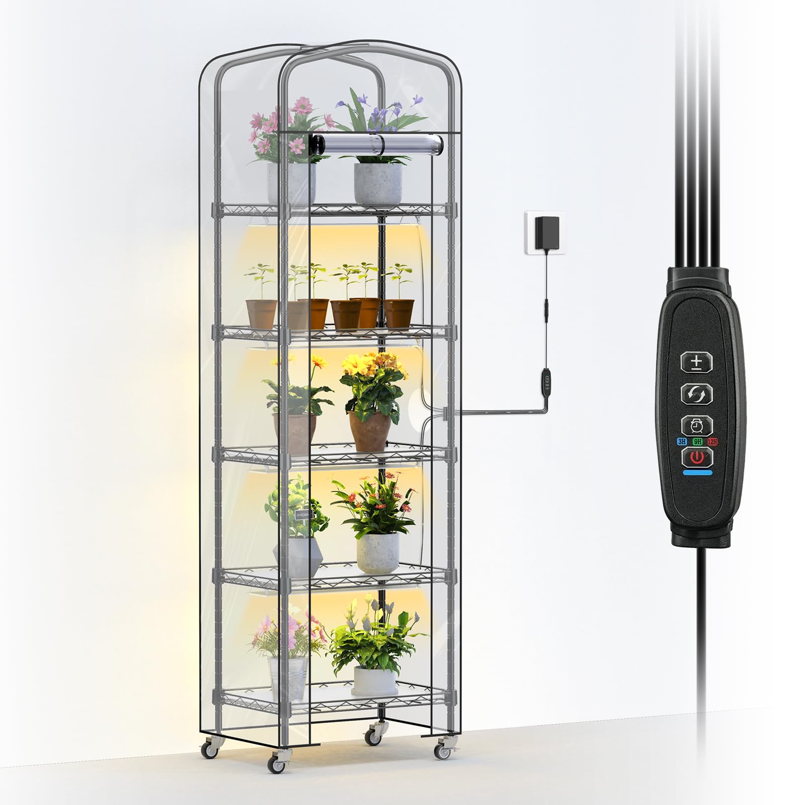 Abimars 5-Tier Mini Greenhouse
