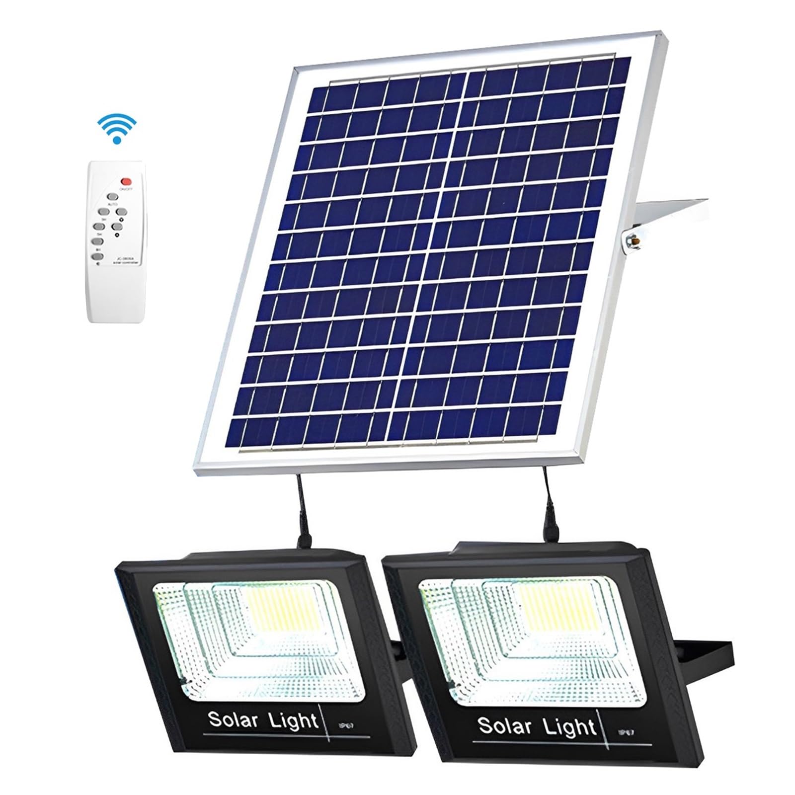 LNHHG Solar Flood Light Super Bright Solar LED Light Outdoor Garden Street Path Lamp With Remote Control Waterproof Spotlight for Garden Driveway Garage Patio