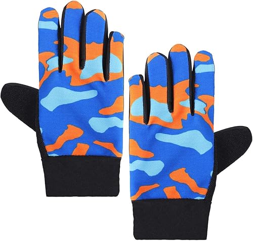 Miniatura 2 de Accmor Kids Cycling Gloves Kids Fishing Gloves 4-10 Years Boys Girls Kids Sport Gloves Breathable Non-Slip Full Finger Gloves for Child Cycling