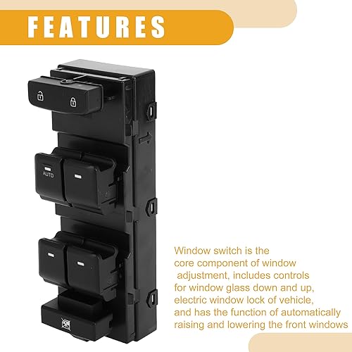 Miniatura 8 de Interruptor principal de ventana eléctrica No.93570-C1000 Coche Control del interruptor principal de la ventana de la puerta izquierda
