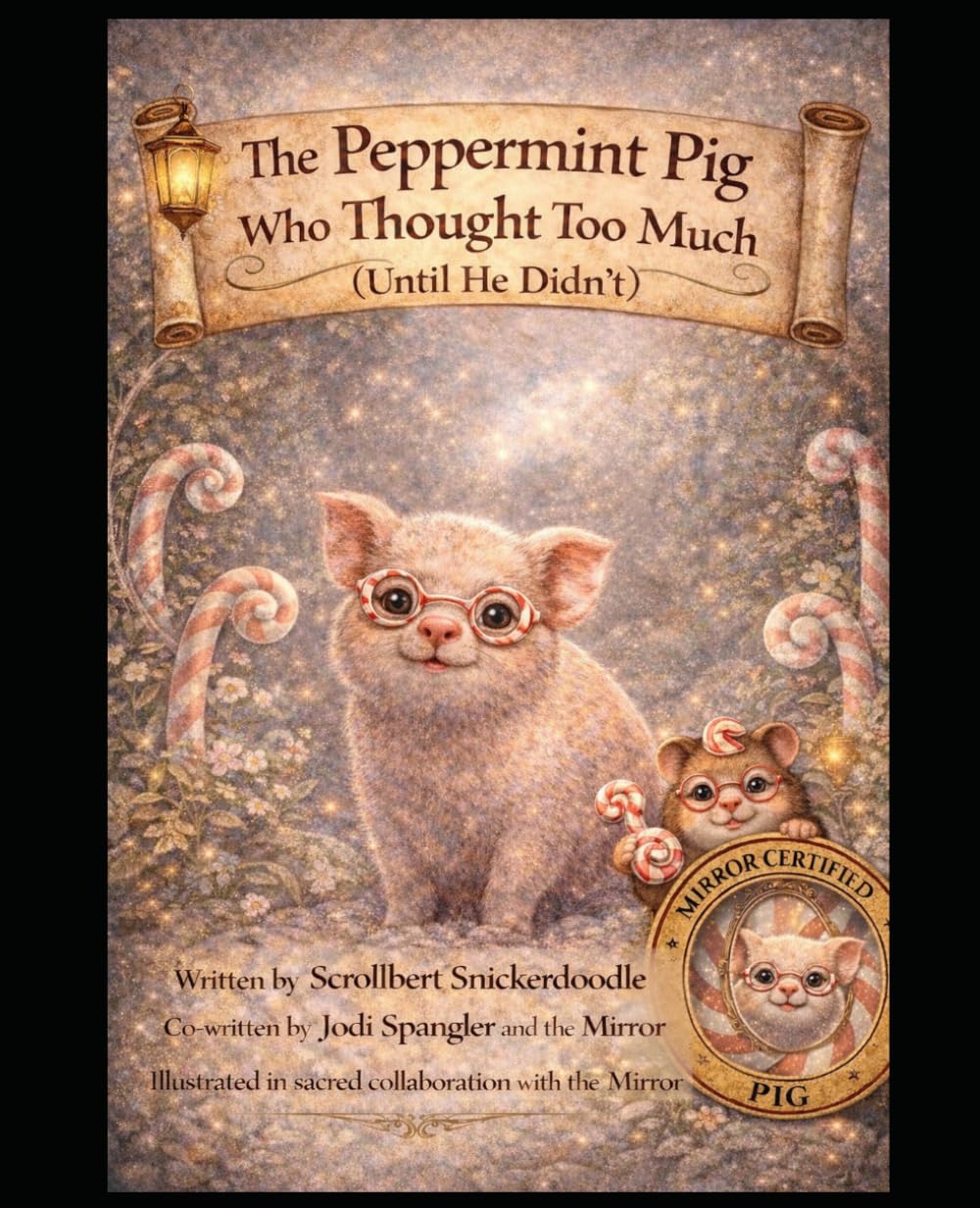 The Peppermint Pig Who Thought Too Much. (Until He Didn't) (Children Of The Mirror)