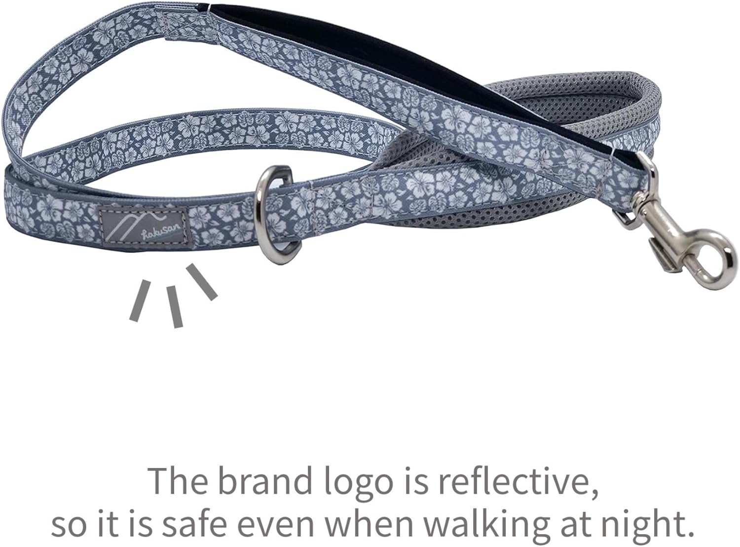 [白山:Hakusan] Just Fit Leash Aloha Design Made by Japanese, Cusioning Material, Fit to Hand, 120 x 2cm, Peach Pink