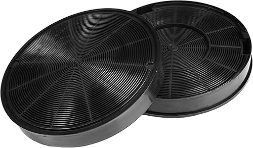 Filtro de carbón para campana extractora para GE JXCF72, WB02X24842, WB02X24841 y BOSCH 11013078, HUIF06UC MHS FILTERS (2 unidades)