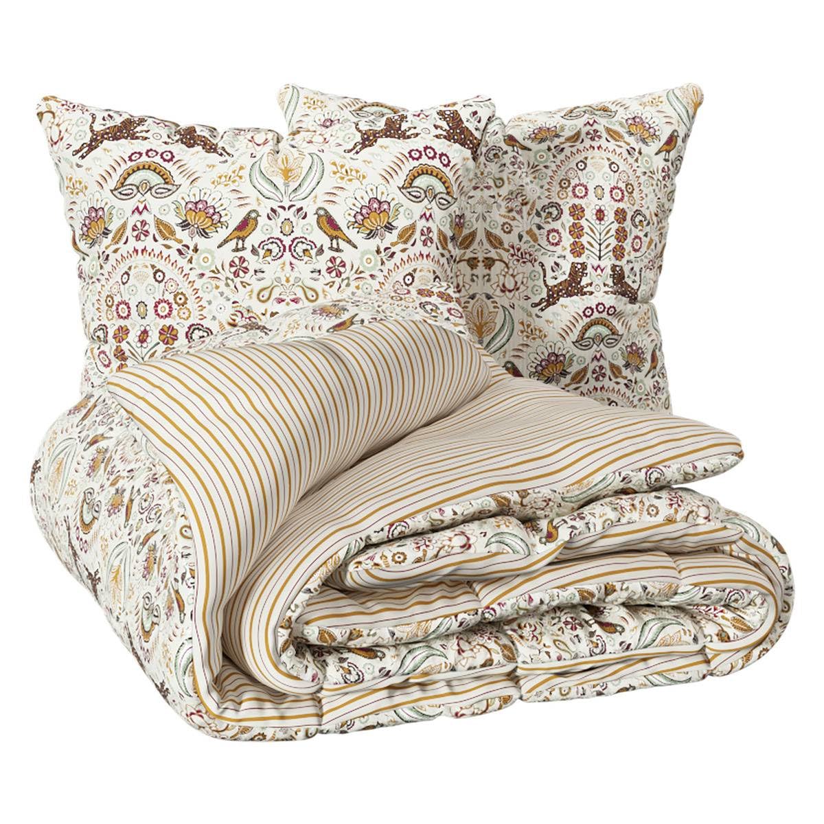 Parure imp Indie 240x220 l'excellence textile signée Atmosphera