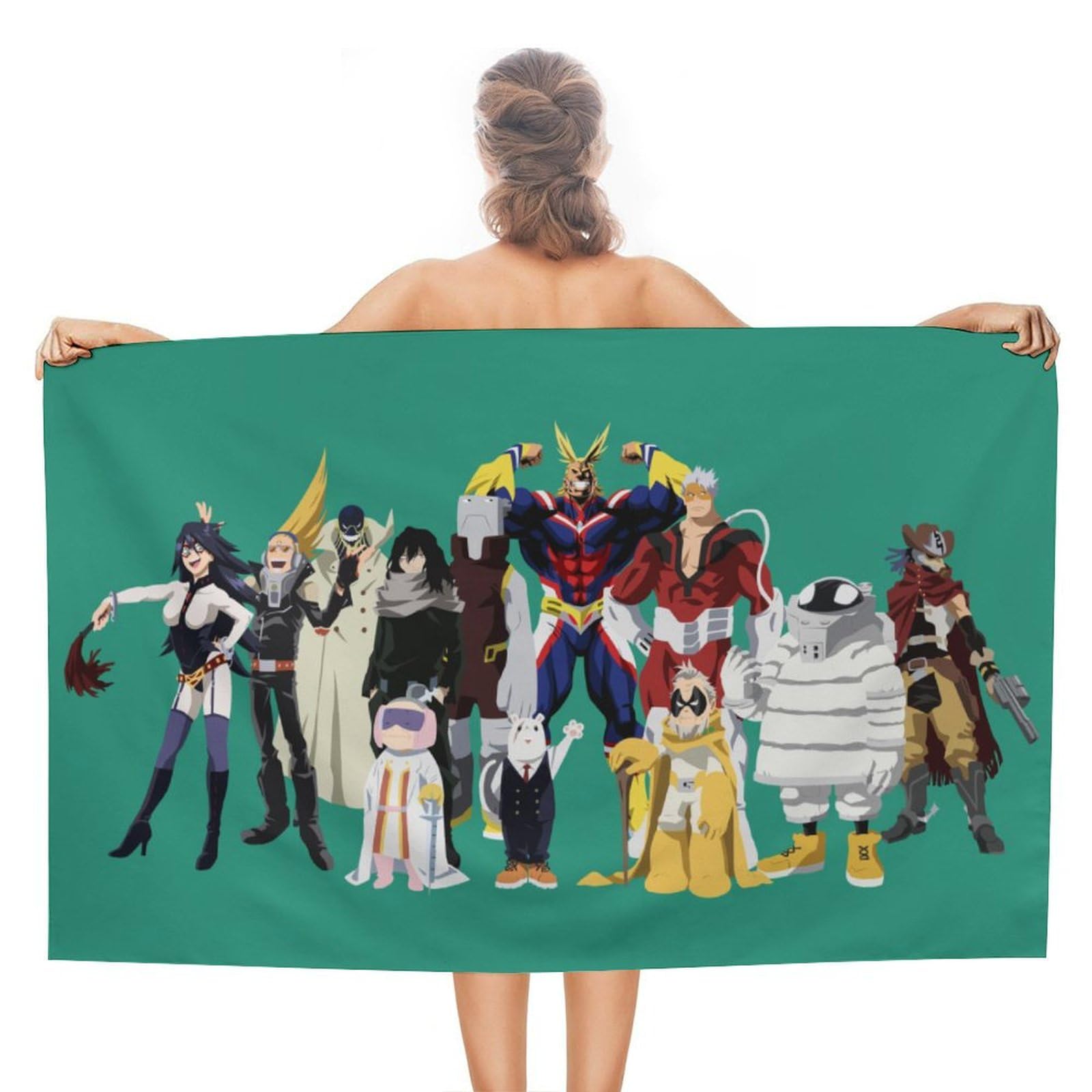 Amazon.co.jp: 僕のヒーローアカデミア バスタオル 大判 アニメ タオル