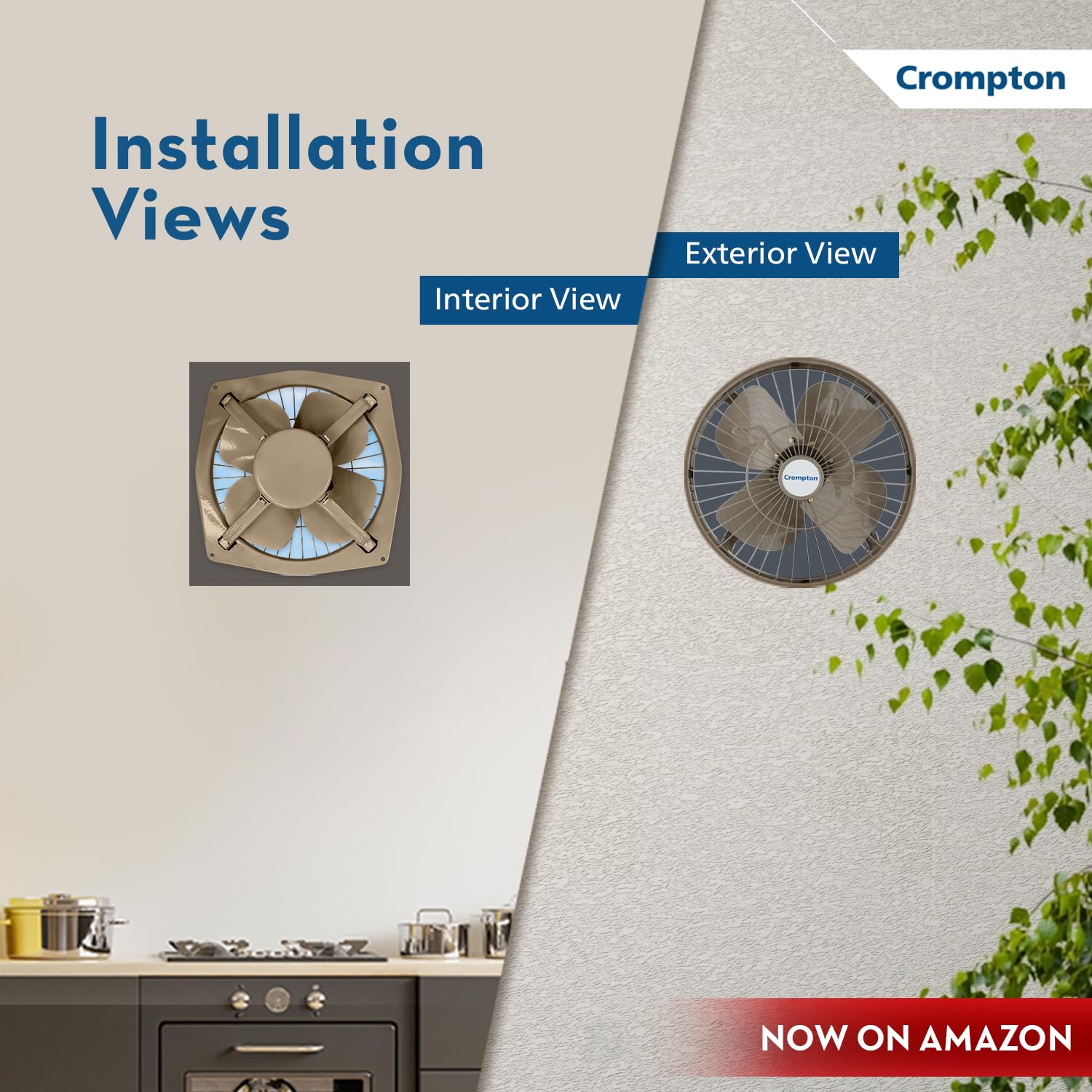 Crompton Transair Exhaust Fan - Fresh Air! -3
