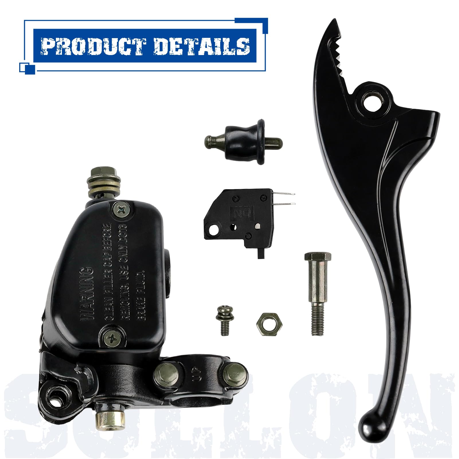Sostituzione pompa freno anteriore mot Polaris Sportsman 300 400 450 500 600 700 800 SCRAMBLER 500 TRAIL BLAZER 330 TRAIL BOSS 250 7/8"22mm