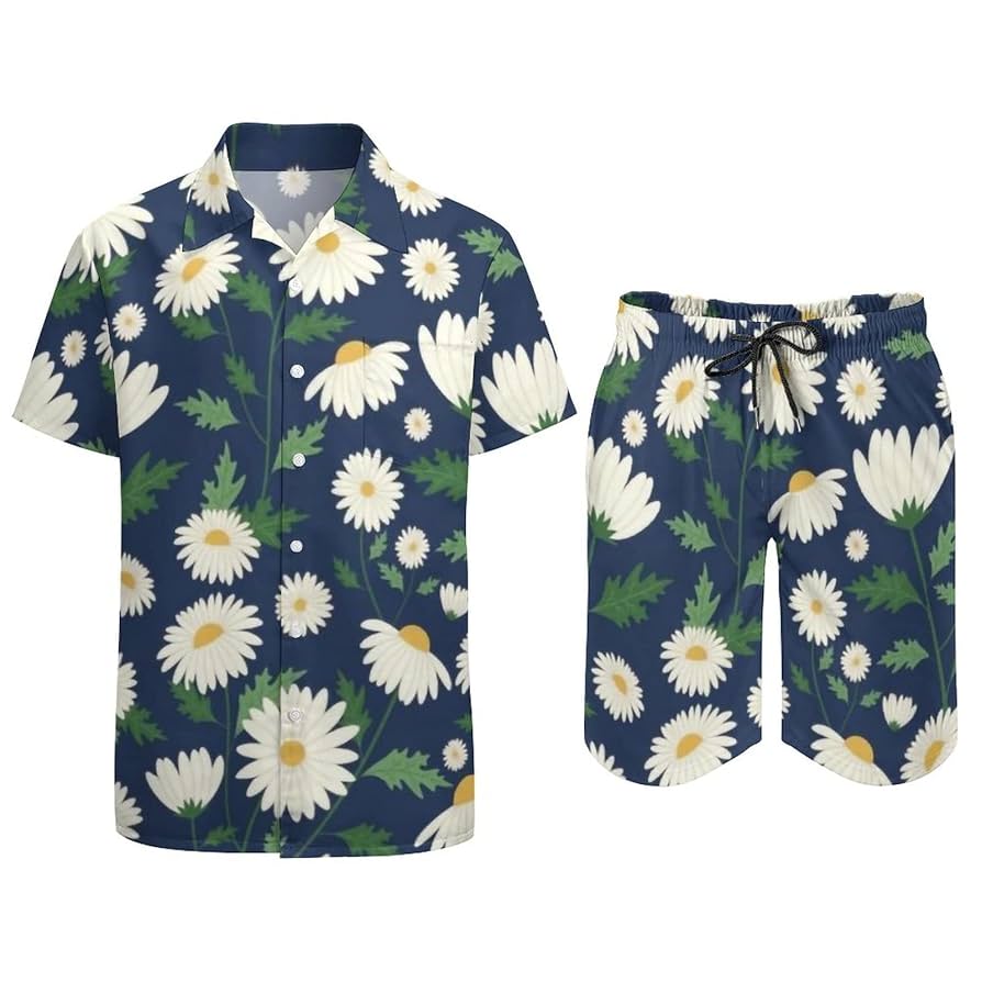 Amazon.co.jp: アロハシャツ ショートパンツ 上下セット メンズ