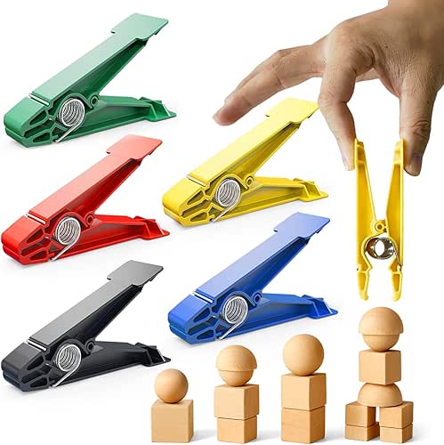 FitBeast Finger Exerciser Set – 5 Resistance Clips for Hand