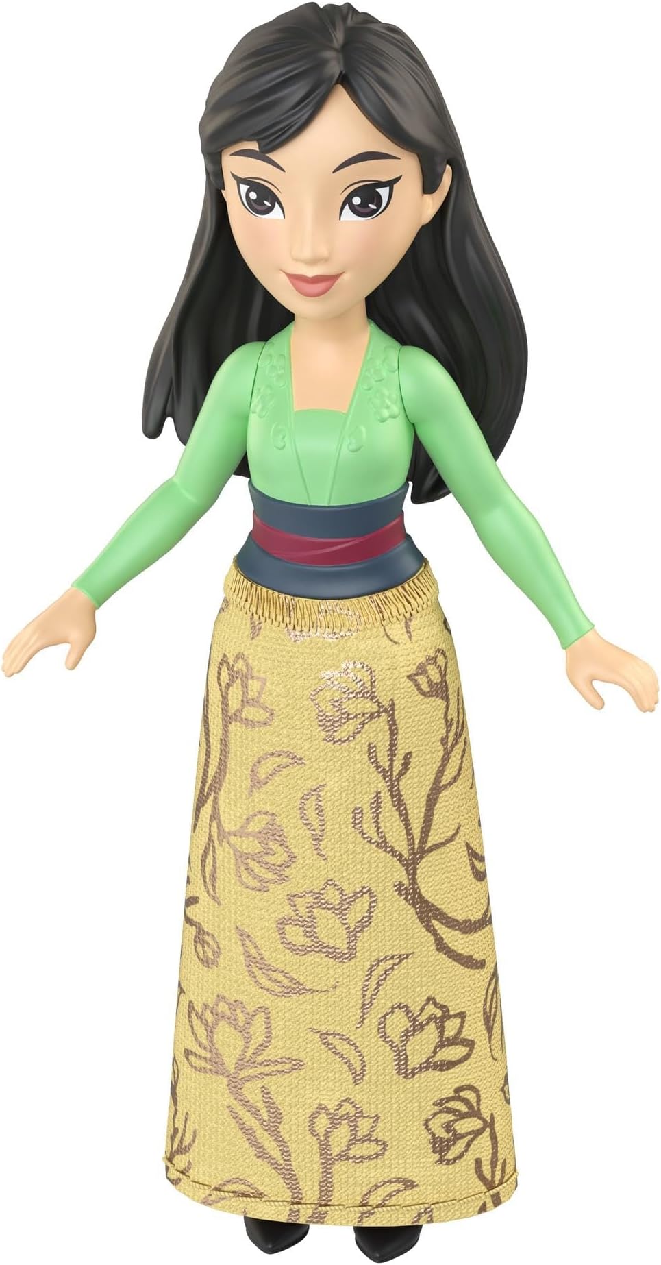 Disney Princess Mini Mulan Doll 9cm for Girls Ages 3 and Up