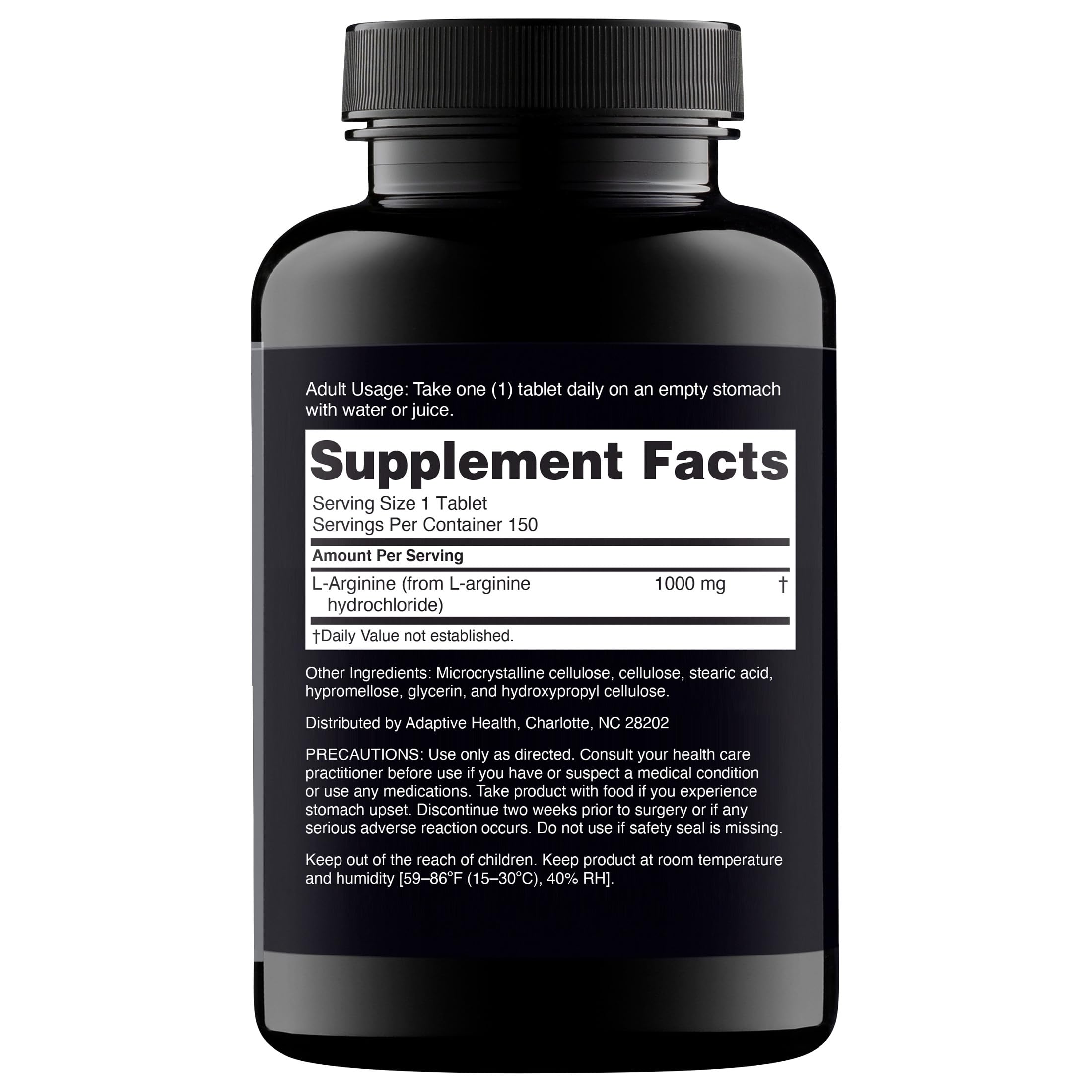 Nugenix Essentials L-Arginine Supplement for Men, Amino Acid, 1000mg, 150ct — Amazon image 2