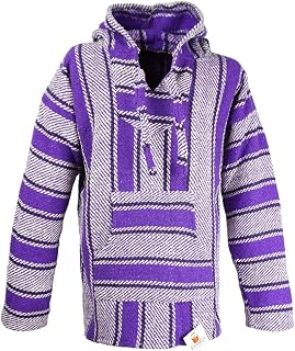 Funny Guy Mugs Premium Baja Hoodie Sweatshirt Pullover Jerga Poncho