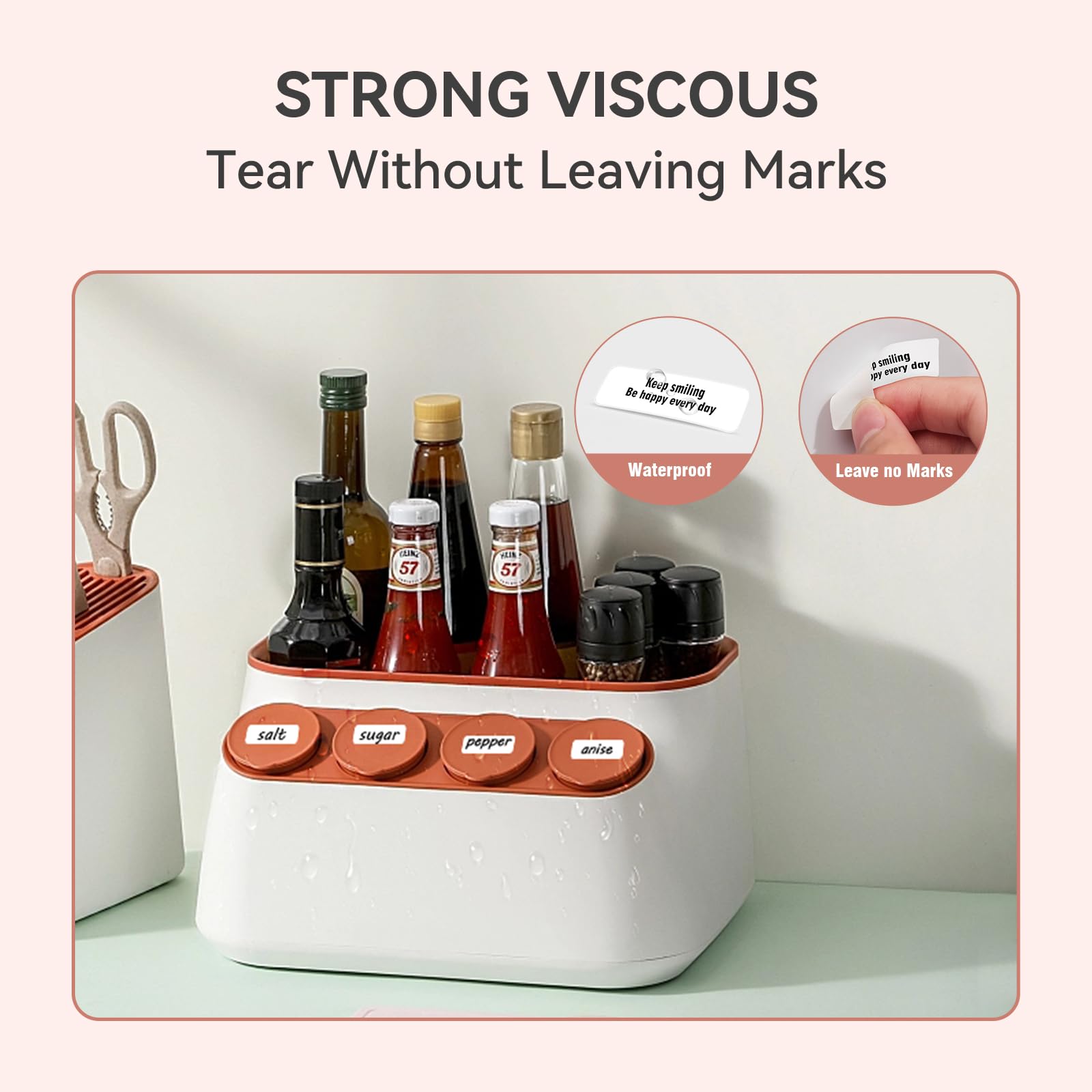 Etichette Adesive Termiche PRT Qutie | 12x30 Mm X 210 Pezzi | Impermeabili Per Codici A Barre E Prezzi - Foto 9