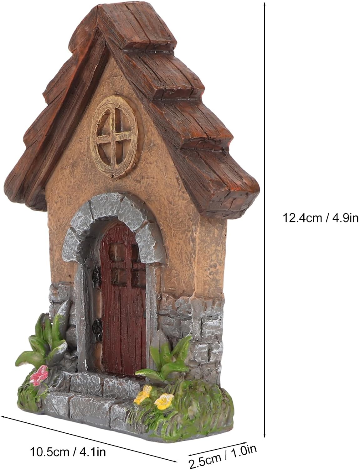 Tyenaza Miniature Fairy Garden Accessories, Fairy Garden Door Mini Garden Ornaments Decor for Family Room, Nursery Decoration Wall Tree