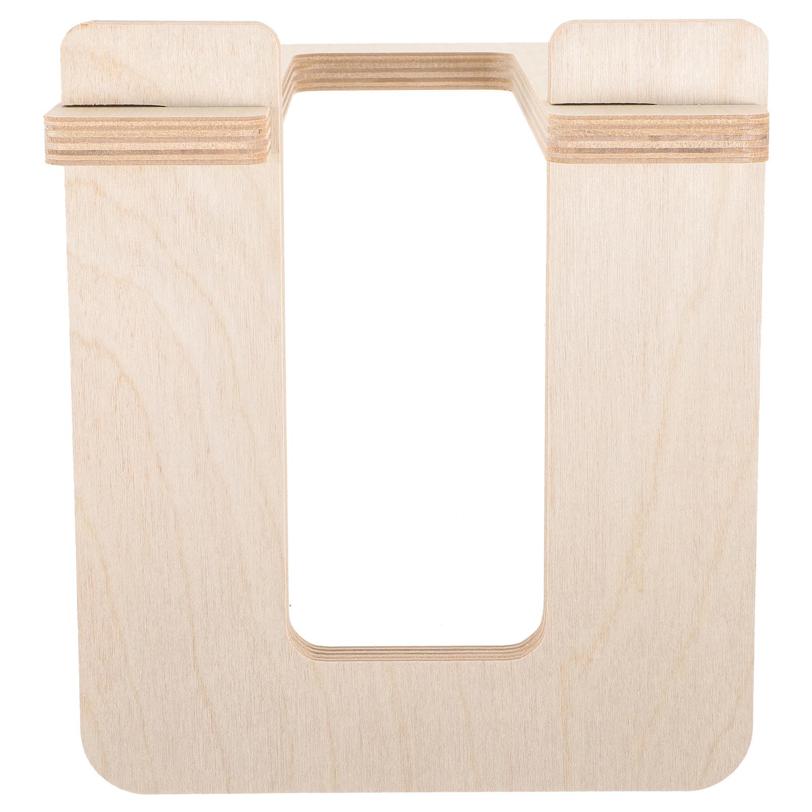 Soporte portátil para bicicleta de madera ULTECHNOVO para sujetar patinetes sin taladrar pared