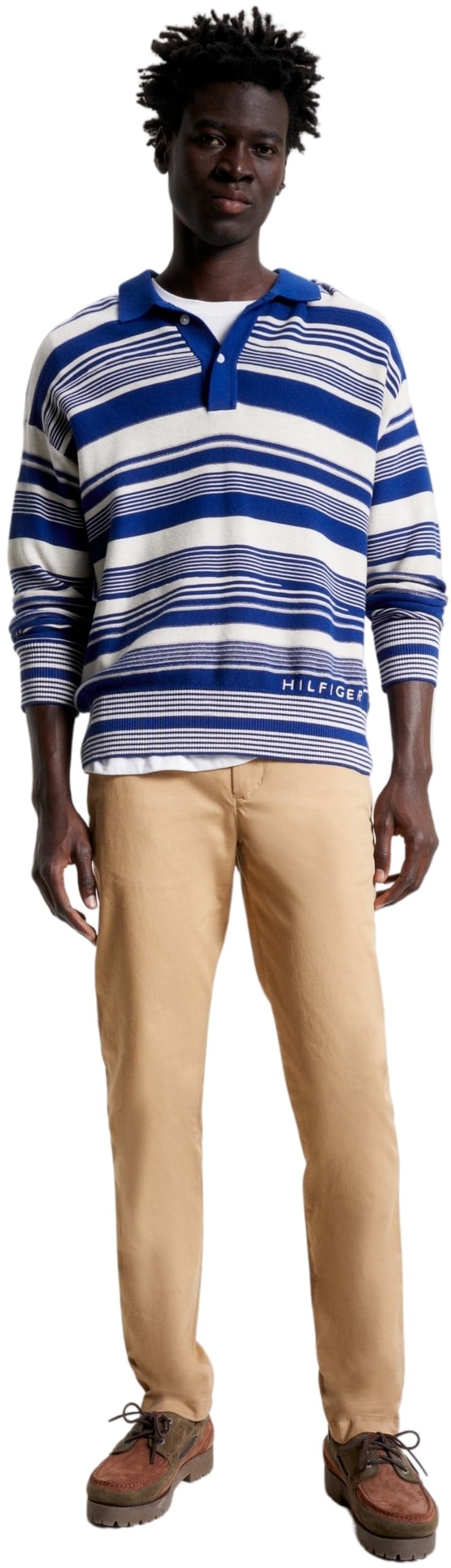 Tommy Hilfiger Bleecker Chino 1985 Pima Cotton Mw0mw26619 - Spodnie tkane Mężczyźni