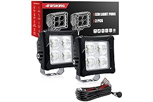 4WDKING LED Lighting Pods: Conquer the Dark, Blaze the Trail