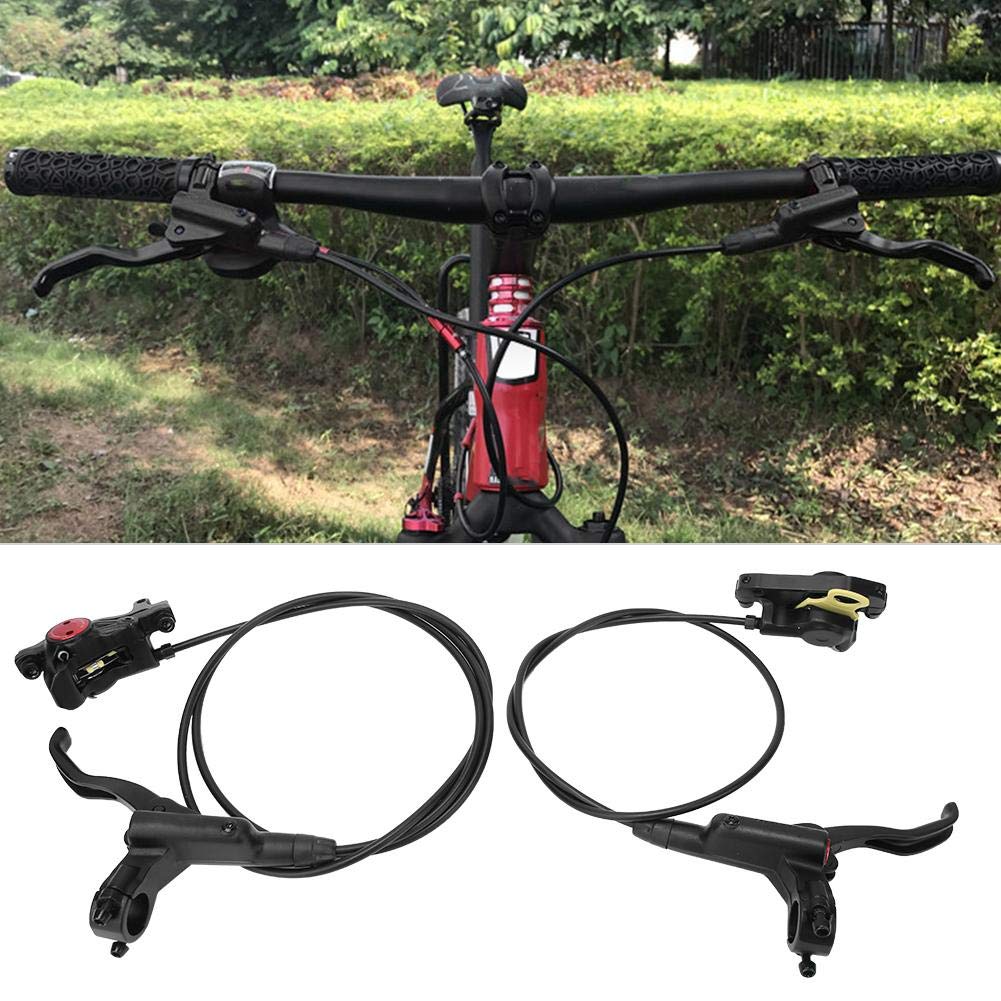 Demeras HB-875 przedni hydrauliczne hamulce tarczowe z 4 śrubami do rowerów górskich/rowerów z lewej strony z tyłu/z przodu hamulce ()
