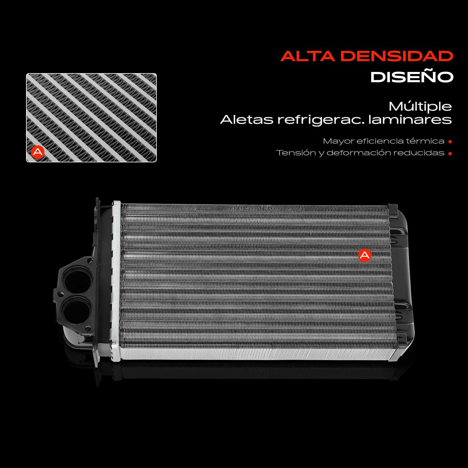 Frankberg Intercambiador de calor para calefacción interior 6448G3 | Compatible con: Xsara Picasso N68, Sedán 206, 206 Furgoneta, 206 CC 2D, 206 SO 2E/K, 206+ 2L 2M, 206 Hatchback 2A/C