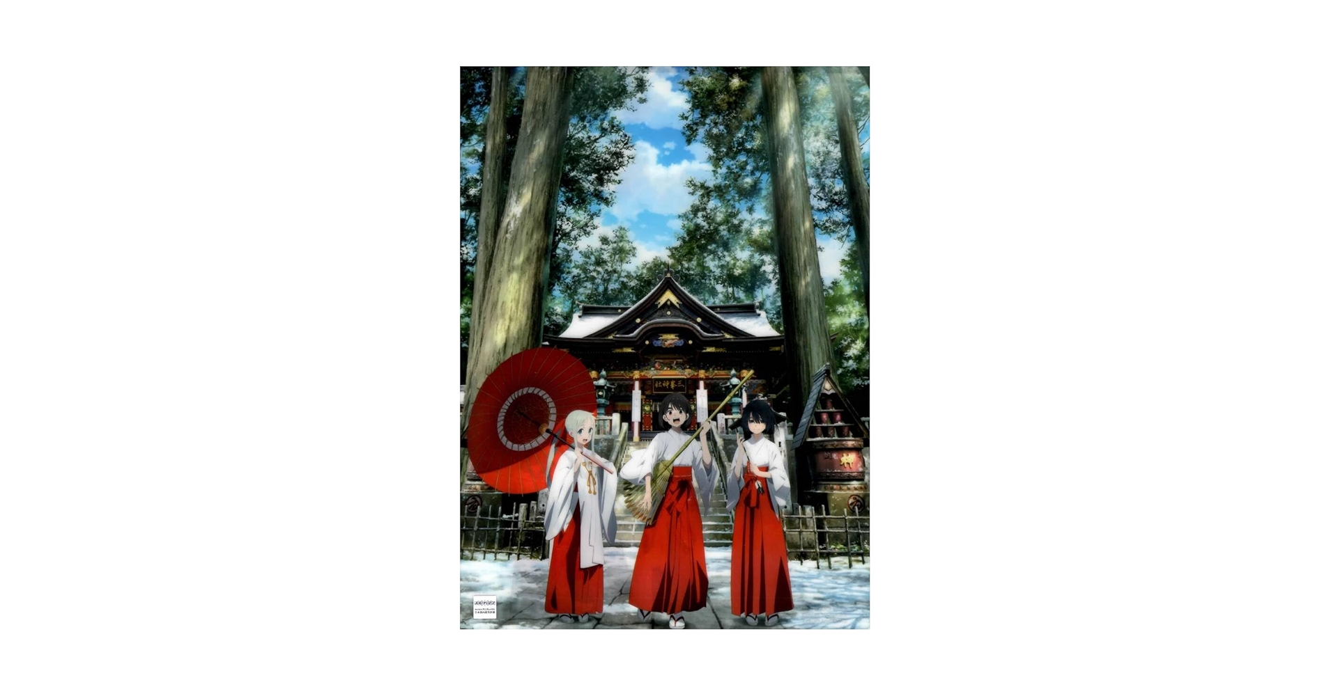 Amazon.co.jp: 三峯神社×あの花・ここさけ・空青 めんま 成瀬順