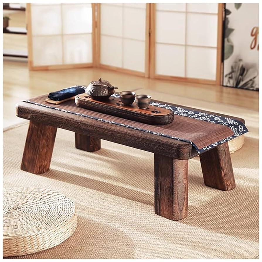 DH TEA TABLE WITH SHELF L ダークブラウン 5d9ff6ffcfe04671b6078d594eae5c