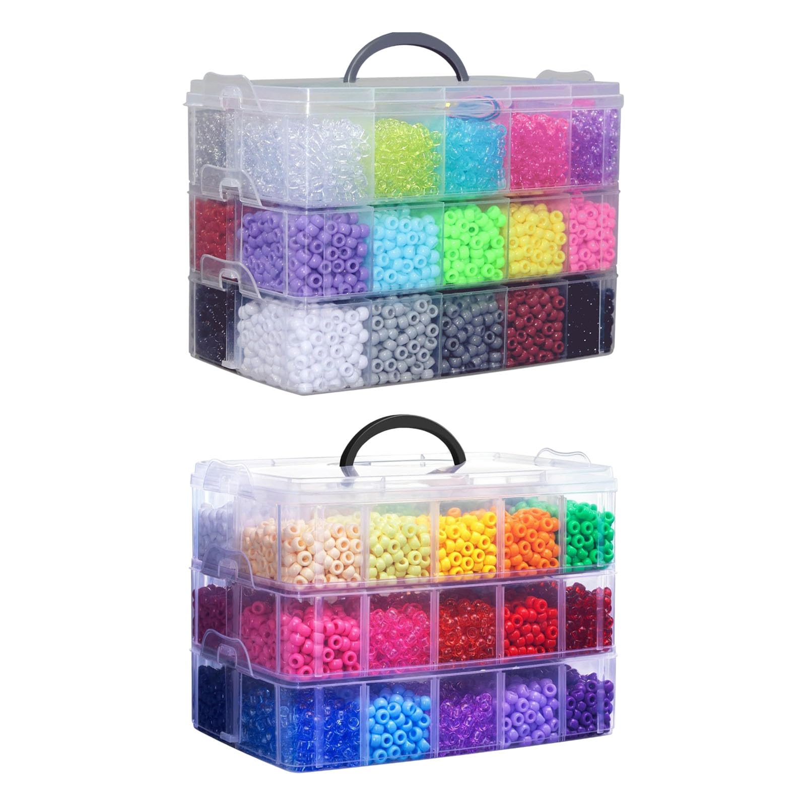 Perles d ' espacement de Couleurs Assorties avec Rangement