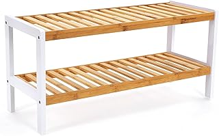 Zapatero de bambú 70x33x26cm