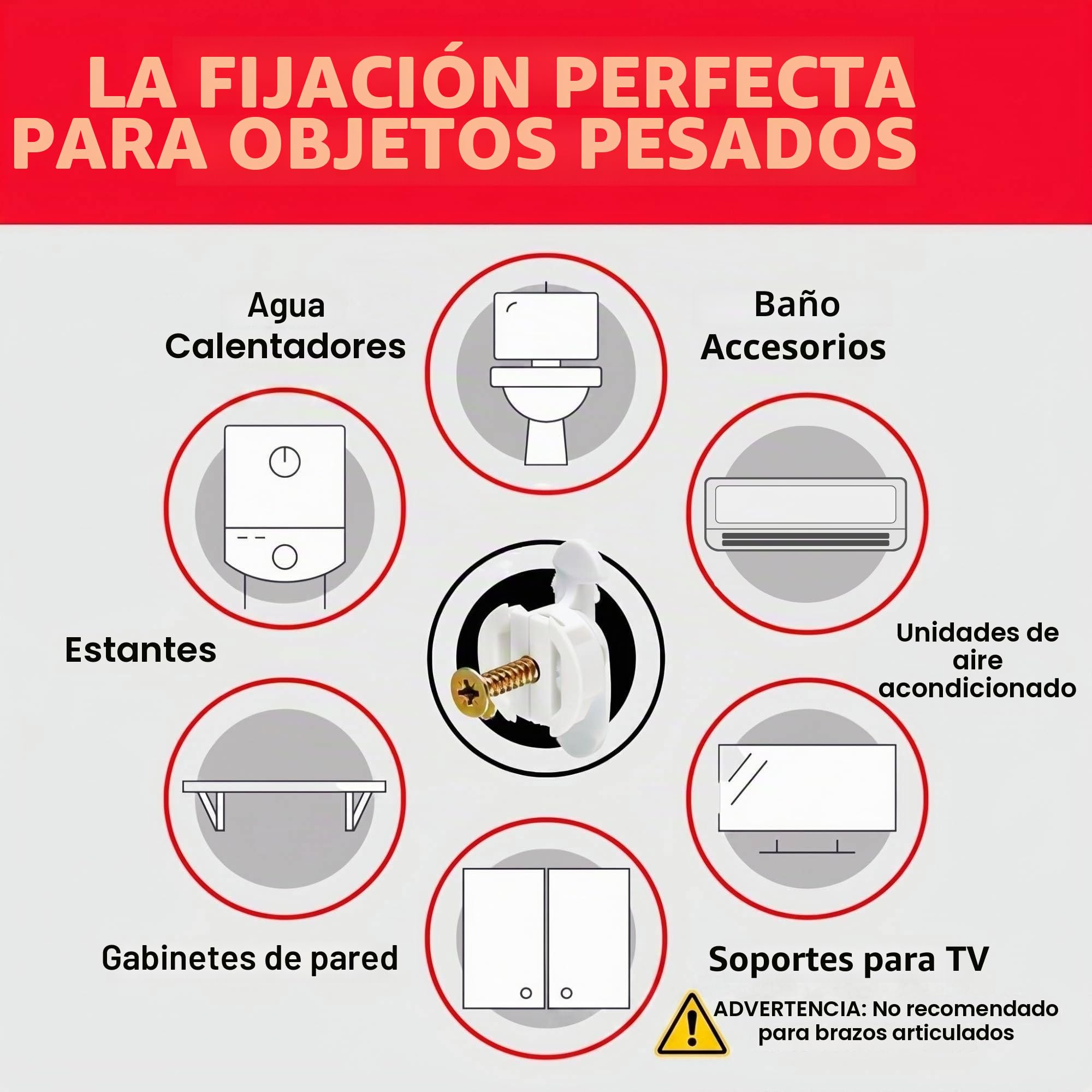 Bullfix Universal: 24 unidades – Fijaciones de placas de yeso resistentes, paredes de espárragos y paredes de cavidad hueca, accesorios de bricolaje o comercio