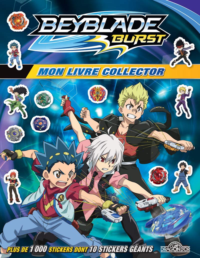 Beyblade Burst - Mon livre collector Paperback – October 12, 2017