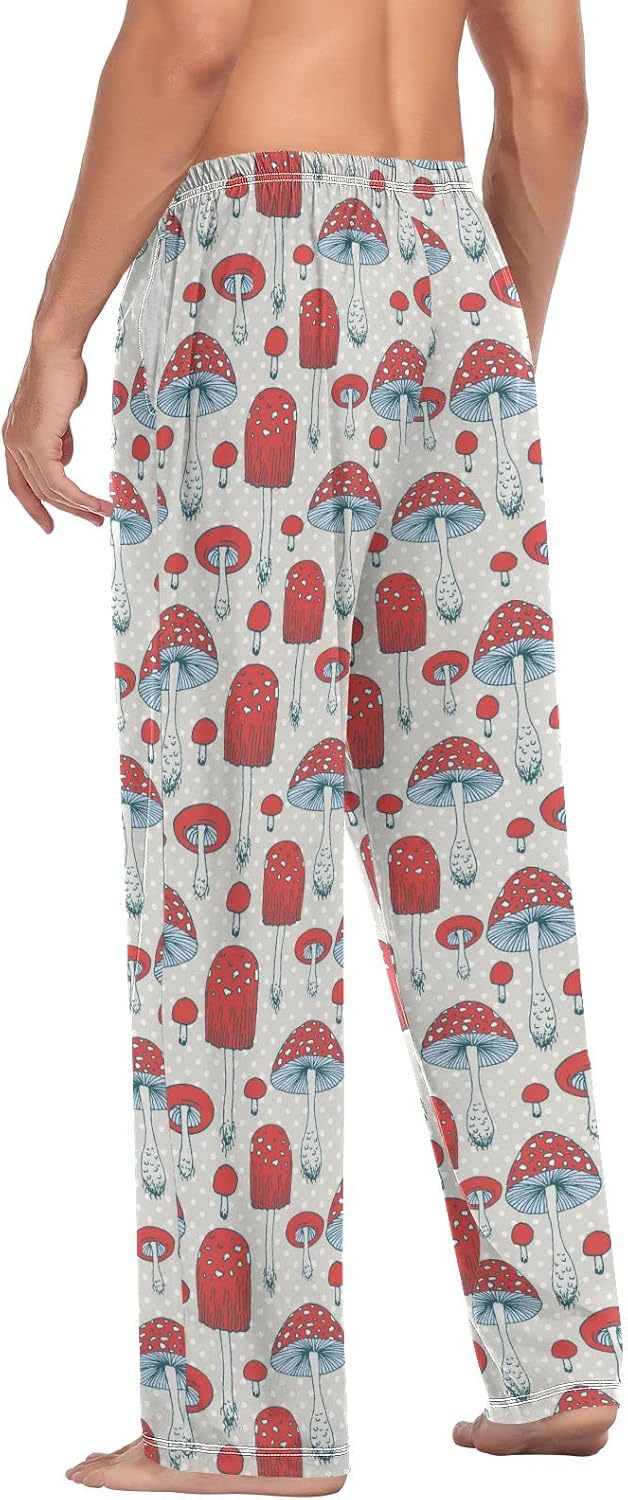 Ollabaky Pajama Pants for Men PJs Bottoms Sleep Lounge Pants with Pockets, S M L XL XXL - Image 5