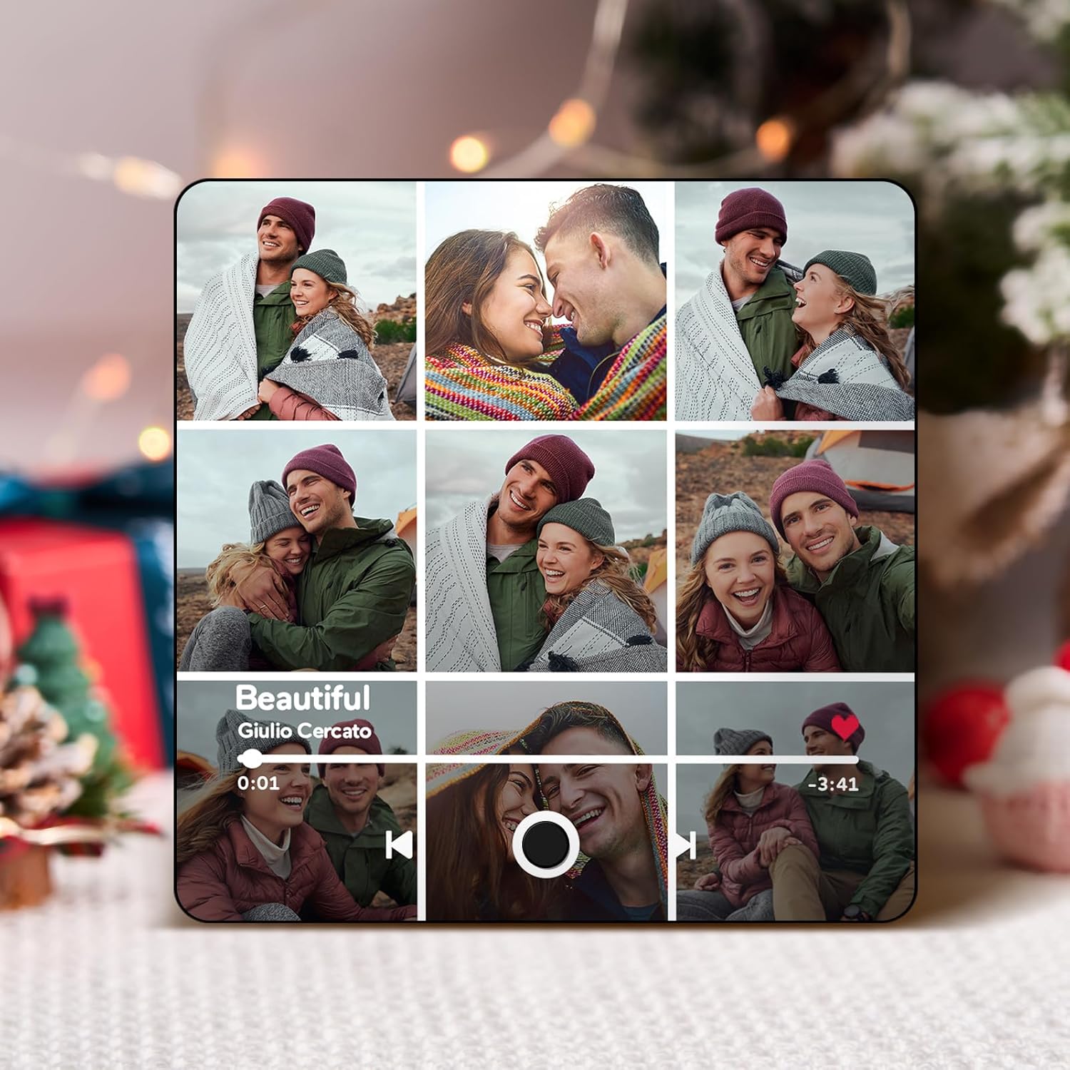 Custom Music Fridge Personalized Spotify Plaque